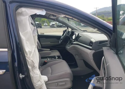 2019 Honda Odyssey Ex z USA, uszkodzony, nr VIN 5FNRL6H50KB034882